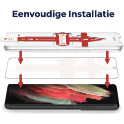 Rosso Tempered Glass - Αντιχαρακτικό Προστατευτικό Γυαλί Οθόνης Samsung Galaxy S21 5G (8719246321566)