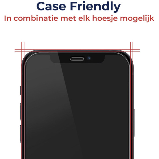 Rosso Tempered Glass - Αντιχαρακτικό Προστατευτικό Γυαλί Οθόνης Apple iPhone 12 Pro Max (8719246321542)
