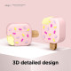 Elago AirPods Ice Cream Case - Θήκη Σιλικόνης για AirPods 3rd Gen - Lovely Pink (EAP3-ICE-LPK)