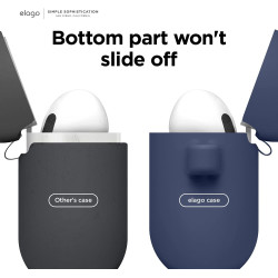 Elago Hang Case - Θήκη Σιλικόνης για AirPods 3rd Gen - Jean Indigo (EAP3HG-HANG-JIN)
