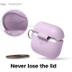 Elago Hang Case - Θήκη Σιλικόνης για AirPods 3rd Gen - Lavanda (EAP3HG-HANG-LV)