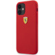 Ferrari On Track Collection - Θήκη Σιλικόνης Apple iPhone 12 mini - Red (FESSIHCP12SRE)