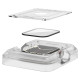 Spigen ProFlex "EZ FIT" Tempered Glass - Fullface Αντιχαρακτικό Γυαλί Οθόνης Apple Watch 9 / 8 / 7 41mm - 2 Τεμάχια (AFL04052)