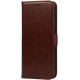 Rosso Element PU Θήκη Πορτοφόλι OnePlus Nord 2 5G - Brown (8719246326431)