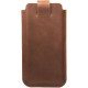Rosso Deluxe Select Insert Case - Universal Δερμάτινη Θήκη για Smartphones / Κινητά - 14 x 7 cm - Brown (8719246130113)