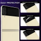 Mocolo TG+ Silk HD Pro Glass Camera Protector - Αντιχαρακτικό Προστατευτικό Γυαλί για Φακό Κάμερας Samsung Galaxy Z Flip3 5G - Black (0760122595784)