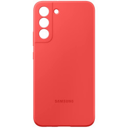 Official Samsung Silicone Cover Θήκη Σιλικόνης - Samsung Galaxy S22 Plus 5G - Coral (EF-PS906TPEGWW)