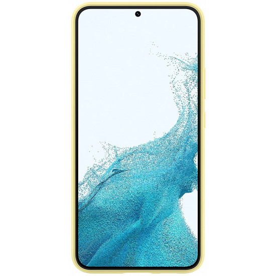 Official Samsung Silicone Cover Θήκη Σιλικόνης - Samsung Galaxy S22 Plus 5G - Yellow (EF-PS906TYEGWW)
