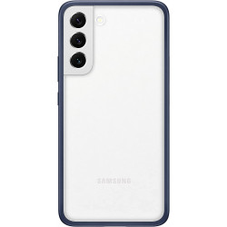 Samsung Frame Cover - Σετ Θήκη με 2 x Tempered Glass Πλάτης - Samsung Galaxy S22 Plus 5G - Navy (EF-MS906CNEGWW)