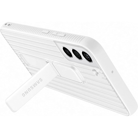 Official Samsung Protective Standing Cover - Θήκη Samsung Galaxy S22 Plus 5G - White (EF-RS906CWEGWW)