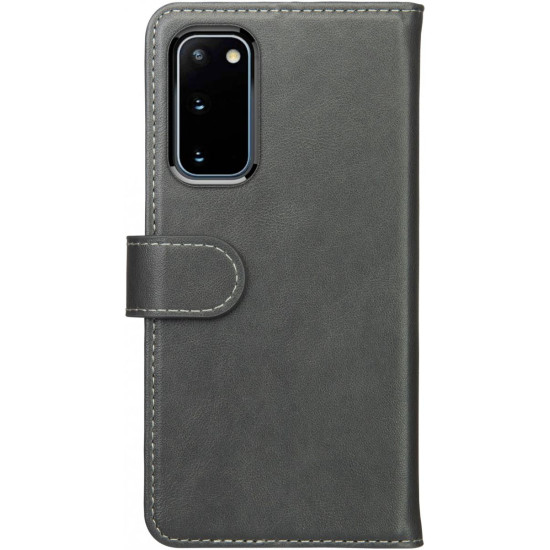 Rosso Element PU Θήκη Πορτοφόλι Samsung Galaxy S20 - Grey (8719246223525)