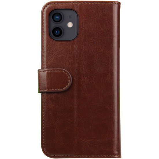 Rosso Element PU Θήκη Πορτοφόλι Apple iPhone 12 mini - Brown (8719246252303)