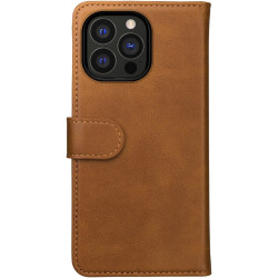 Rosso Element PU Θήκη Πορτοφόλι Apple iPhone 13 Pro - Light Brown (8719246324789)