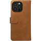 Rosso Element PU Θήκη Πορτοφόλι Apple iPhone 13 Pro - Light Brown (8719246324789)