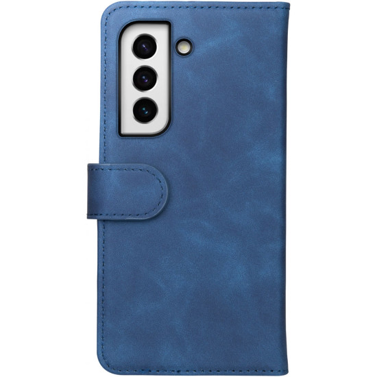 Rosso Element PU Θήκη Πορτοφόλι Samsung Galaxy S22 5G - Blue (8719246343117)
