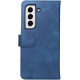 Rosso Element PU Θήκη Πορτοφόλι Samsung Galaxy S22 5G - Blue (8719246343117)