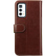 Rosso Element PU Θήκη Πορτοφόλι Motorola Edge 20 Pro - Brown (8719246331275)