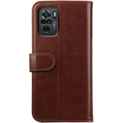 Rosso Element PU Θήκη Πορτοφόλι Xiaomi Redmi 10 - Brown (8719246342394)