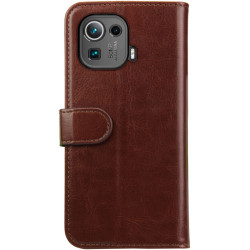 Rosso Element PU Θήκη Πορτοφόλι Xiaomi 11T / 11T Pro - Brown (8719246339653)