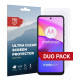 Rosso Ultra Clear Screen Protector - Μεμβράνη Προστασίας Οθόνης - Motorola Moto E40 / E30 - 2 Τεμάχια (8719246342493)