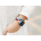 SwitchEasy Candy - Premium Υφασμάτινο Πλεκτό Λουράκι Apple Watch SE/11/10/9/8/7/6/5/4 (42/41/40mm) - Rainbow (GS-107-185-271-163)