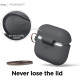 Elago Hang Case - Θήκη Σιλικόνης για AirPods 3rd Gen - Dark Gray (EAP3HG-HANG-DGY)