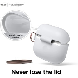 Elago Hang Case - Θήκη Σιλικόνης για AirPods 3rd Gen - Nightglow Blue (EAP3HG-HANG-LUBL)