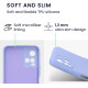 KWmobile Soft Slim Flexible Rubber Cover with Camera Protector - Θήκη Σιλικόνης Vivo Y21 με Πλαίσιο Κάμερας - Light Lavender (57577.139)