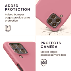 KWmobile Θήκη Σιλικόνης Samsung Galaxy M53 - Deep Rusty Rose (57853.167)