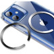 ESR HaloLock MagSafe Universal Magnetic Ring - Αυτοκόλλητος Μαγνητικός Δακτύλιος MagSafe - 2 Τεμάχια - Black / Silver (4894240111130)