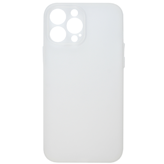 Vivid Θήκη Σιλικόνης Slim Apple iPhone 13 Pro - Transparent / White (VISLIM197WT)