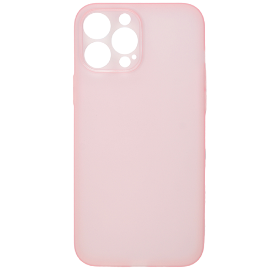 Vivid Θήκη Σιλικόνης Slim Apple iPhone 13 Pro -Transparent / Pink (VISLIM197PK)