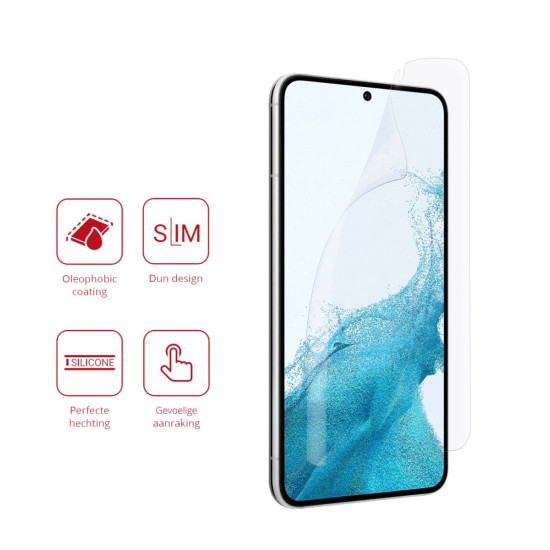 Rosso Ultra Clear Screen Protector - Μεμβράνη Προστασίας Οθόνης - Samsung Galaxy S22 5G  - 2 Τεμάχια (8719246344640)