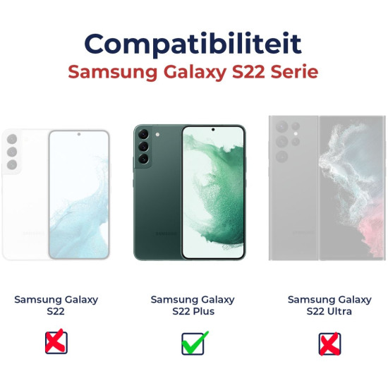 Rosso Ultra Clear Screen Protector - Μεμβράνη Προστασίας Οθόνης - Samsung Galaxy S22 Plus 5G  - 2 Τεμάχια (8719246344657)