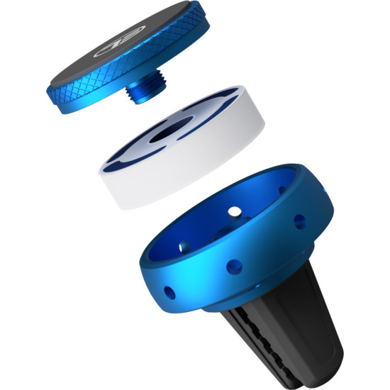 Tellur FreshDot Magnetic Holder - Μαγνητική Βάση Στήριξης Κινητών για Αεραγωγούς Αυτοκινήτου με Αρωματικό Αυτοκινήτου - Blue / Ocean (TLL171191)