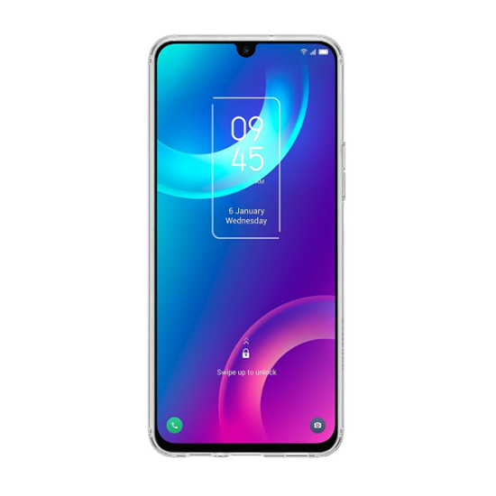 Vivid Σετ Διάφανη Θήκη Σιλικόνης & Tempered Glass - TCL 30 5G - Transparent (VIGELLY236GLASSTN)