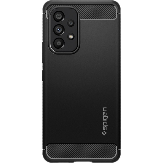Spigen Θήκη Rugged Armor Samsung Galaxy A53 5G - Matte Black (ACS04159)