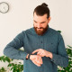Spigen Lite Fit Υφασμάτινο Λουράκι Samsung Galaxy Watch FE / 7 / 6 / 5 / 5 Pro / Watch 4 / Classic 4 (47/46/45/44/43/42/40mm) - Black (AMP04040)