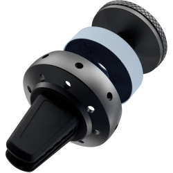Tellur FreshDot Magnetic Holder - Μαγνητική Βάση Στήριξης Κινητών για Αεραγωγούς Αυτοκινήτου με Αρωματικό Αυτοκινήτου - Space Grey / Lemon (TLL171141)
