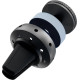 Tellur FreshDot Magnetic Holder - Μαγνητική Βάση Στήριξης Κινητών για Αεραγωγούς Αυτοκινήτου με Αρωματικό Αυτοκινήτου - Space Grey / Lemon (TLL171141)
