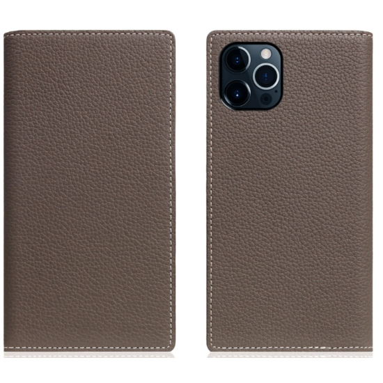 SLG Design D8 Full Grain Leather - Δερμάτινη Θήκη Flip Apple iPhone 13 Pro Max - Etoffe Cream (SD-D8G-DC-IP13PM-EC)