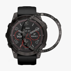 KW Bezel Ring Time Αλουμινίου - Garmin Fenix 7 - Black / Silver (58350.01)
