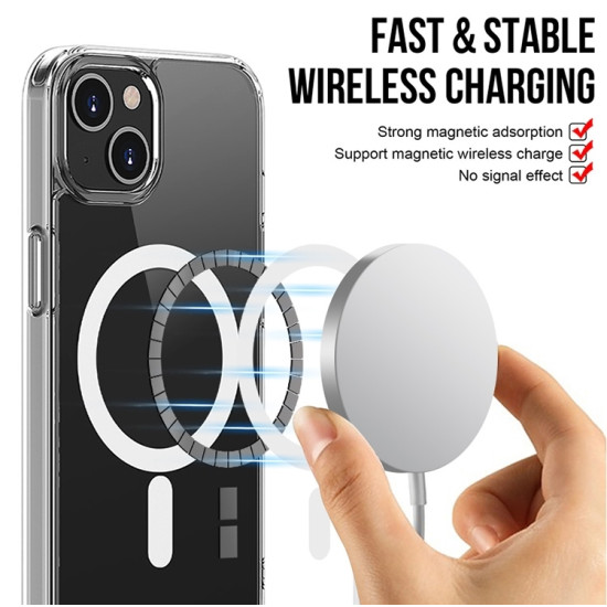 Bodycell Διάφανη Θήκη MagSafe Apple iPhone 13 mini - Clear (5206015000034)