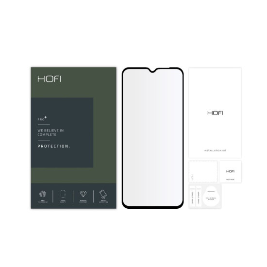 Hofi Premium Pro+ Tempered Glass - Fullface Αντιχαρακτικό Γυαλί Οθόνης - Samsung Galaxy M23 - Black (9589046921308)