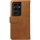 Rosso Element PU Θήκη Πορτοφόλι Samsung Galaxy S21 Ultra 5G - Light Brown (8719246286094)