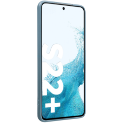 Crong Color Θήκη Premium Σιλικόνης Samsung Galaxy S22 Plus 5G - Blue (CRG-COLR-SGS22P-SBL)