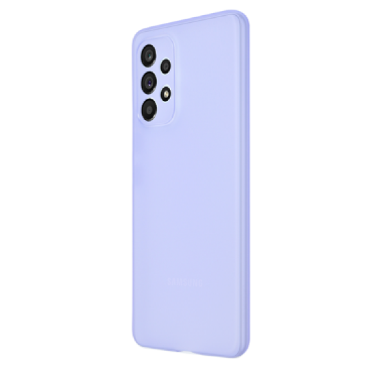 Vivid Θήκη Σιλικόνης Slim Samsung Galaxy A13 4G - Transparent / Purple (VISLIM213PUR)