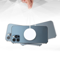 Tech - Protect MagMat Universal Magnetic Ring - Αυτοκόλλητος Μαγνητικός Δακτύλιος MagSafe - 2 Τεμάχια - Black / Silver (9589046921544)