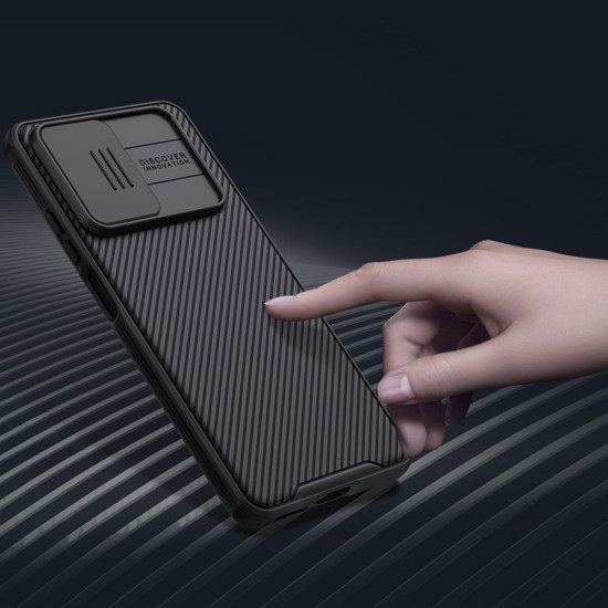 Nillkin CamShield Pro - Σκληρή Θήκη με Κάλυμμα για την Κάμερα - Xiaomi Redmi Note 11 Pro / Redmi Note 12 Pro 4G - Black (6902048243866)