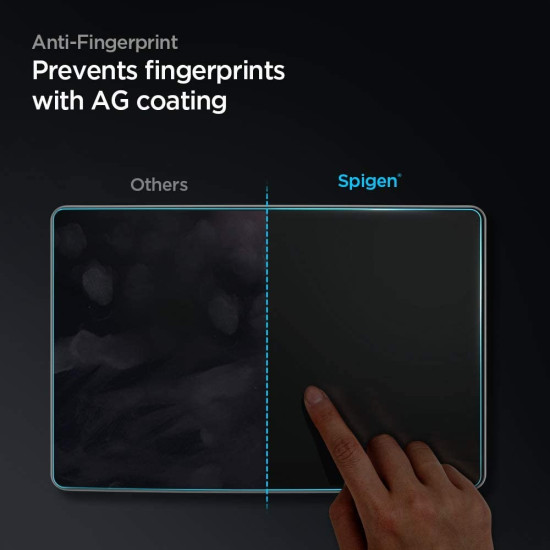 Spigen Tempered Glass GLAS.tR EZ Fit Anti-Glare - Premium Αντιχαρακτικό Γυαλί Οθόνης Αυτοκινήτου Tesla - Model Y / Model 3 (AGL01086)